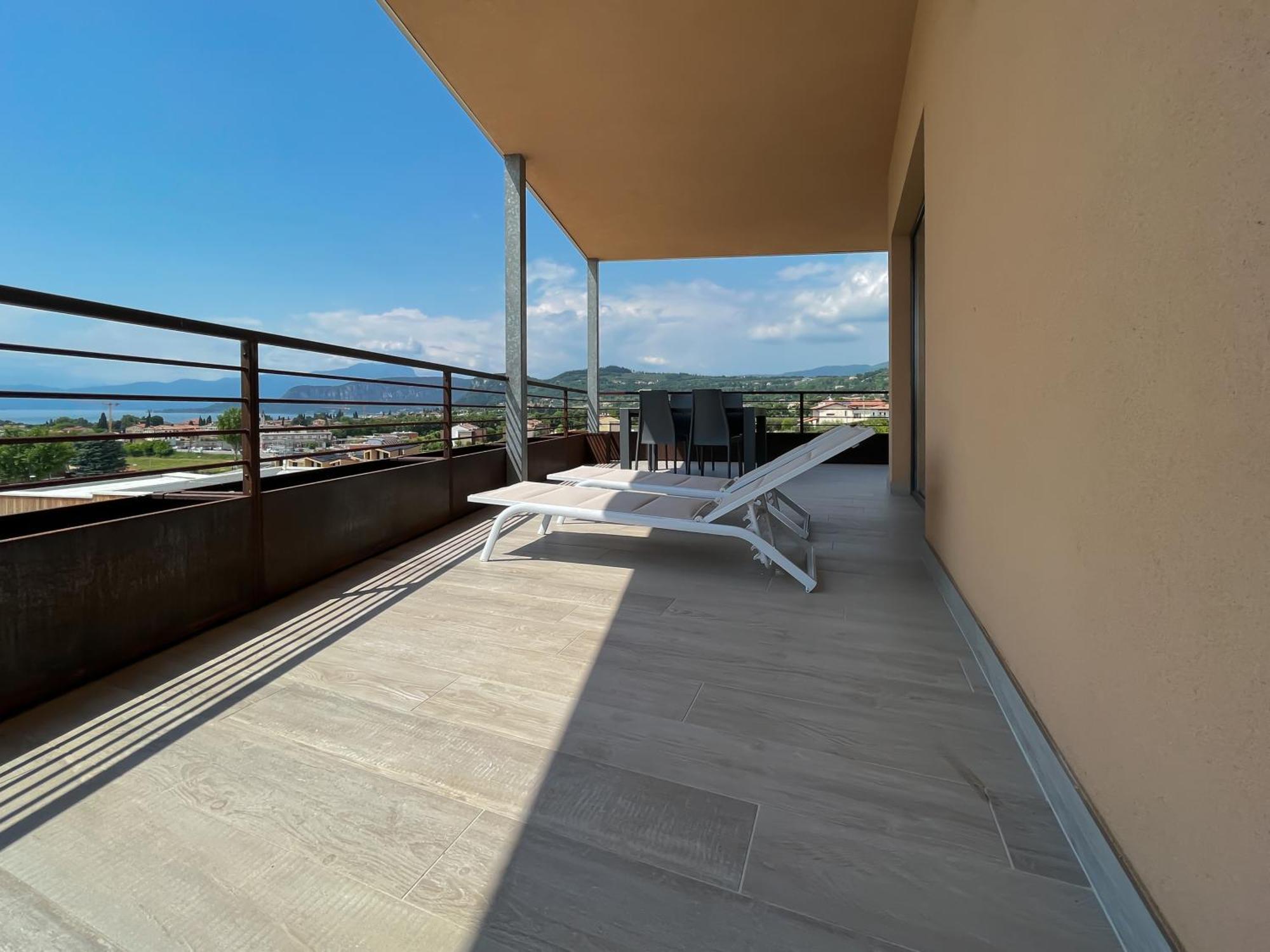 Apartments Monsurei, Lake View Bardolino Bagian luar foto